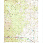 United States Geological Survey Snow Basin, UT (1992, 24000-Scale) digital map