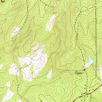 United States Geological Survey Snow Camp, NC (1978, 24000-Scale) digital map
