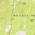 United States Geological Survey Snow Camp, NC (1978, 24000-Scale) digital map