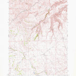 United States Geological Survey Snow Creek, ID (1972, 24000-Scale) digital map