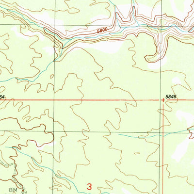 United States Geological Survey Snow Flat Spring Cave, UT (1989, 24000-Scale) digital map