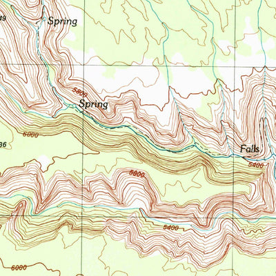 United States Geological Survey Snow Flat Spring Cave, UT (1989, 24000-Scale) digital map