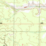United States Geological Survey Snow Flat Spring Cave, UT (1996, 24000-Scale) digital map