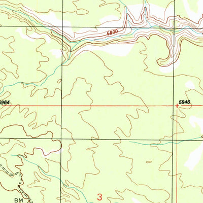 United States Geological Survey Snow Flat Spring Cave, UT (1996, 24000-Scale) digital map