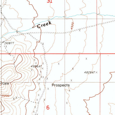 United States Geological Survey Snow Gulch, NV (1984, 24000-Scale) digital map