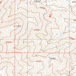United States Geological Survey Snow Gulch, NV (1984, 24000-Scale) digital map