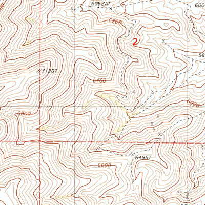 United States Geological Survey Snow Gulch, NV (1984, 24000-Scale) digital map