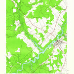 United States Geological Survey Snow Hill, MD (1942, 24000-Scale) digital map