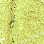 United States Geological Survey Snow Hill, TN (1942, 24000-Scale) digital map