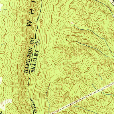 United States Geological Survey Snow Hill, TN (1942, 24000-Scale) digital map