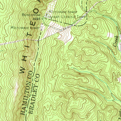 United States Geological Survey Snow Hill, TN (1964, 24000-Scale) digital map