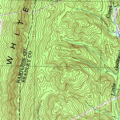 United States Geological Survey Snow Hill, TN (1980, 24000-Scale) digital map