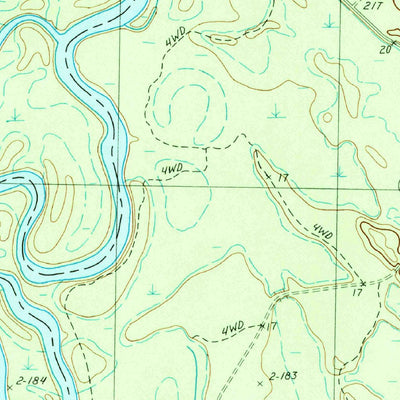 United States Geological Survey Snow Island, SC (1990, 24000-Scale) digital map