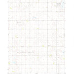 United States Geological Survey Snow Lake, SD (1980, 24000-Scale) digital map