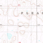 United States Geological Survey Snow Lake, SD (1980, 24000-Scale) digital map