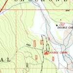 United States Geological Survey Snow Lake, WY (1991, 24000-Scale) digital map