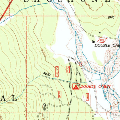 United States Geological Survey Snow Lake, WY (1991, 24000-Scale) digital map