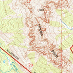 United States Geological Survey Snow Lake, WY (1991, 24000-Scale) digital map