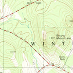 United States Geological Survey Snow Mountain, ME (1981, 24000-Scale) digital map