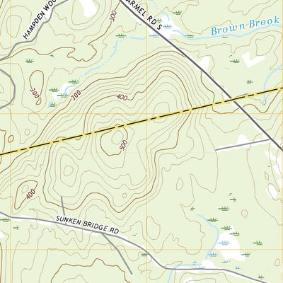 United States Geological Survey Snow Mountain, ME (2021, 24000-Scale) digital map