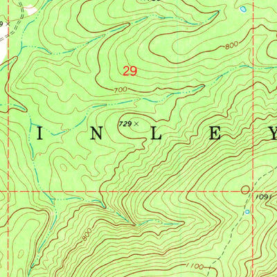 United States Geological Survey Snow, OK (1972, 24000-Scale) digital map