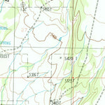 United States Geological Survey Snow Saucer Coulee, MT (1986, 24000-Scale) digital map