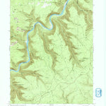 United States Geological Survey Snow Shoe NW, PA (1960, 24000-Scale) digital map