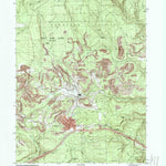United States Geological Survey Snow Shoe, PA (1996, 24000-Scale) digital map