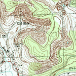 United States Geological Survey Snow Shoe, PA (1996, 24000-Scale) digital map