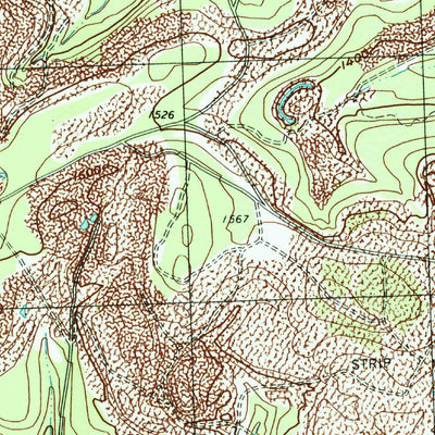United States Geological Survey Snow Shoe, PA (1996, 24000-Scale) digital map