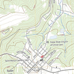 United States Geological Survey Snow Shoe, PA (2023, 24000-Scale) digital map