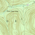 United States Geological Survey Snow Shoe SE, PA (1960, 24000-Scale) digital map