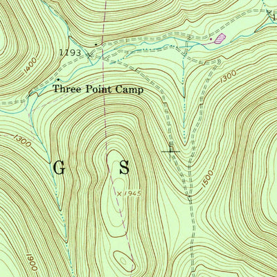United States Geological Survey Snow Shoe SE, PA (1960, 24000-Scale) digital map