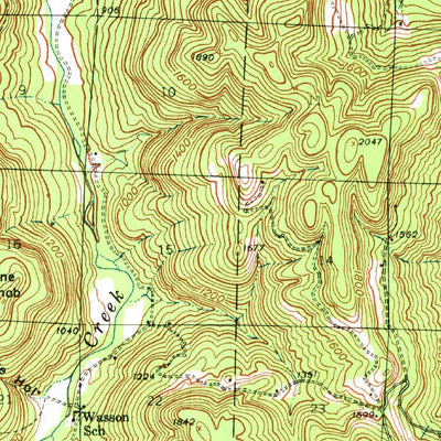 United States Geological Survey Snowball, AR (1939, 62500-Scale) digital map