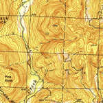 United States Geological Survey Snowball, AR (1949, 62500-Scale) digital map