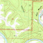 United States Geological Survey Snowball, AR (1980, 24000-Scale) digital map