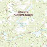United States Geological Survey Snowbank Lake, MN (2022, 24000-Scale) digital map