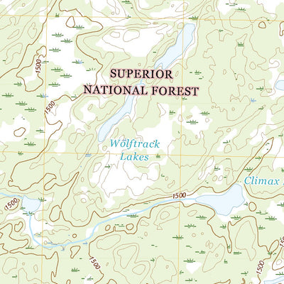 United States Geological Survey Snowbank Lake, MN (2022, 24000-Scale) digital map
