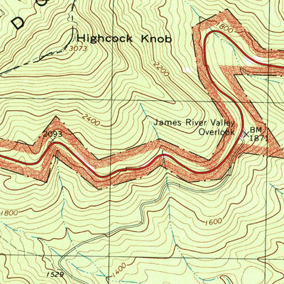 United States Geological Survey Snowden, VA (1999, 24000-Scale) digital map