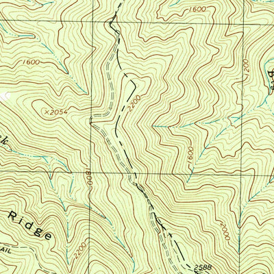 United States Geological Survey Snowden, VA (1999, 24000-Scale) digital map