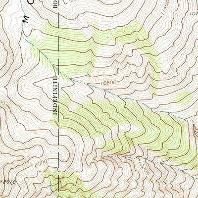 United States Geological Survey Snowdon Peak, CO (1964, 24000-Scale) digital map