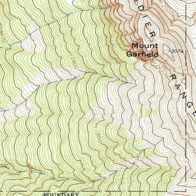 United States Geological Survey Snowdon Peak, CO (1964, 24000-Scale) digital map