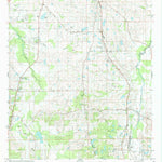 United States Geological Survey Snowdoun, AL (1981, 24000-Scale) digital map