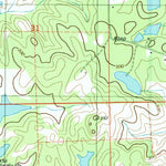 United States Geological Survey Snowdoun, AL (1981, 24000-Scale) digital map