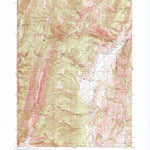 United States Geological Survey Snowdrift Mountain, ID (1949, 24000-Scale) digital map