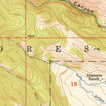 United States Geological Survey Snowdrift Mountain, ID (1951, 24000-Scale) digital map