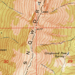 United States Geological Survey Snowdrift Mountain, ID (1951, 24000-Scale) digital map