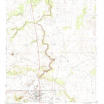 United States Geological Survey Snowflake, AZ (1970, 24000-Scale) digital map