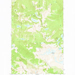 United States Geological Survey Snowking Mountain, WA (1966, 24000-Scale) digital map