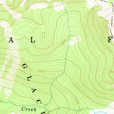 United States Geological Survey Snowking Mountain, WA (1966, 24000-Scale) digital map